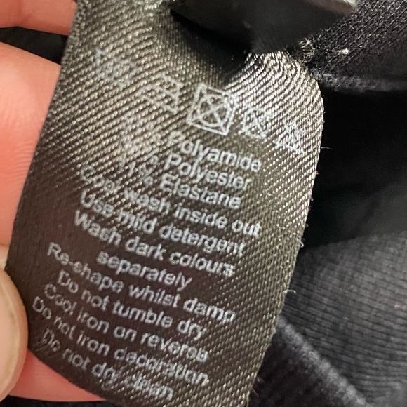 Alphalete Black Heathered Leggings (M) SEE DESC - Picture 3 of 9